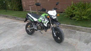 Kawasaki KSR 110 PRO 2013 - Review