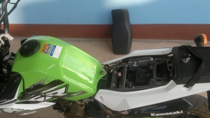 Kawasaki KSR without seat